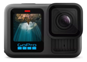 GoPro Hero 13 Black 5.3K, NTSC/PAL, Câmera compacta e resistente, preta, com brinde