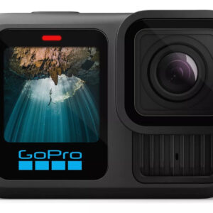 GoPro Hero 13 Black 5.3K, NTSC/PAL, Câmera compacta e resistente, preta, com brinde