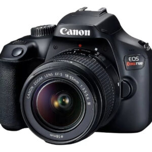 Canon EOS Rebel T100 Kit DSLR com Lente 18-55mm III, 18MP, Gravação em HD – Preto