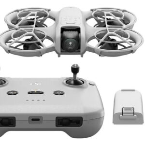 Drone DJI Neo Fly More Combo BR 4K Leve com  Rastreamento IA 18min de Voo