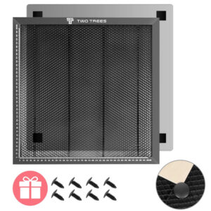 TWOTREES® Tampo de Mesa Honeycomb para Gravador a Laser Whole Size 400x400x22mm