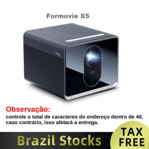 Projetor a laser Formovie Fengmi X5 4K 4500ANSI Dolby Atmos cinema ao ar livre