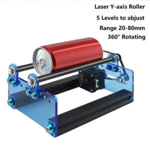 Twotrees Máquina de Gravação a Laser, Rolo Giratório do Eixo Y para Objetos Cilíndricos