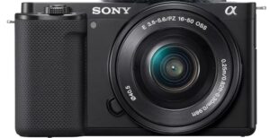 Câmera Sony Alpha ZV-E10 16-50mm f/3.5-5.6 OSS, Compacta e Ideal para Vloggers