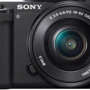 Câmera Sony Alpha ZV-E10 16-50mm f/3.5-5.6 OSS, Compacta e Ideal para Vloggers
