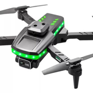 Mini Drone S160 com Câmera, Controle, LEDs e Motor Brushless - Pacote Completo